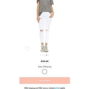 AGOLDE Sophie Hi Rise Skinny Crop Size 27